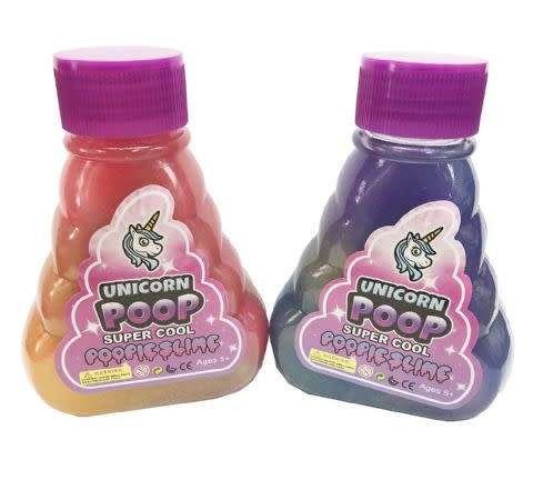 Unicorn Poop Slime | 3 Bottles
